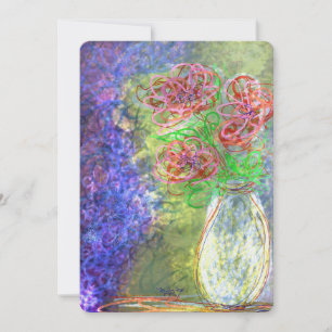 Belle Art FloRAL lumineux décoration dopamine cont