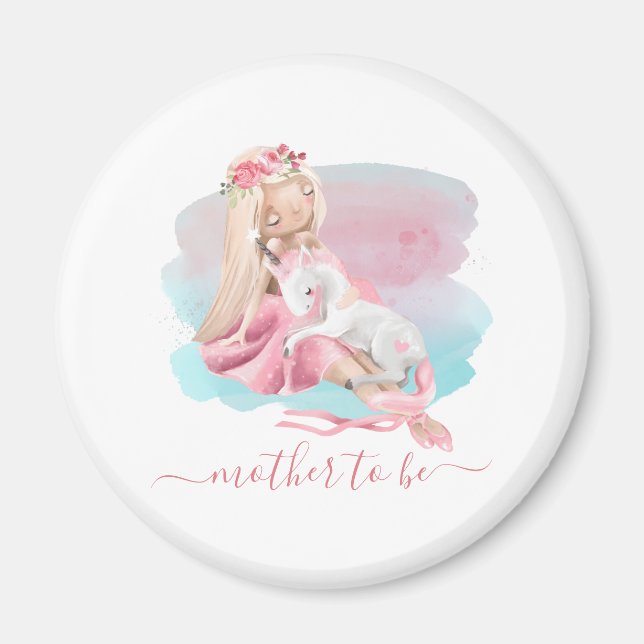 Belle Ballerina Mère à être aimant (Devant)