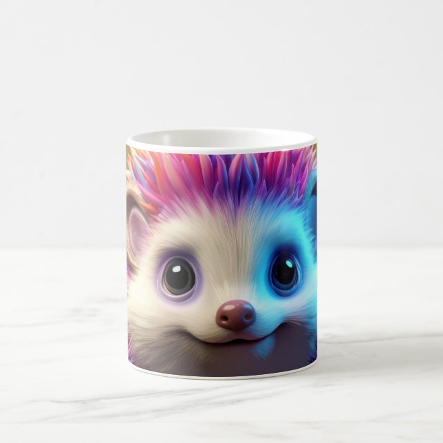 Belle bande dessinée hérisson Mug (Centre)