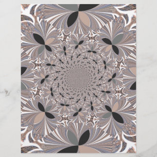 Belle belle cendre gris kaléidoscope sans soudure