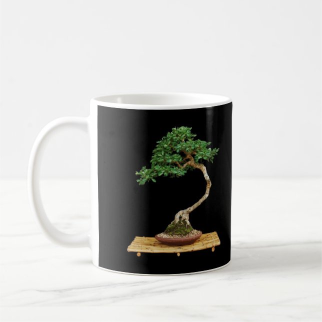 Belle bonsai arbre café Mug (Gauche)