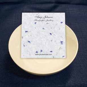 Belle Boucles d'oreilles en papier floral Cartes d