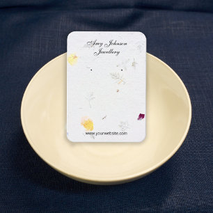 Belle Boucles d'oreilles en papier floral Cartes d