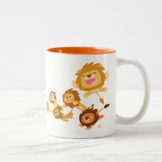 Belle caricature Lions Parade Mug