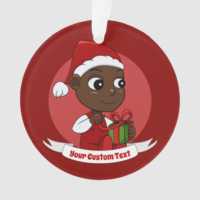 Belle Caricature pour bébé de Noël (devant)