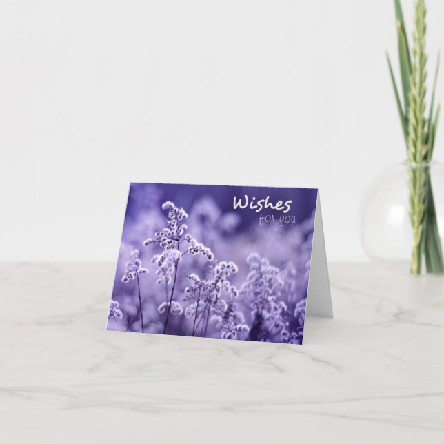 Belle carte d'anniversaire de voeux (Devant)