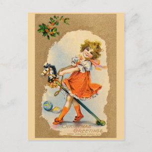 Belle carte de Noël vintage
