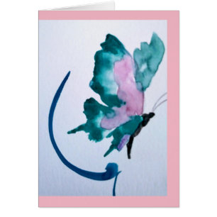 belle carte de papillon