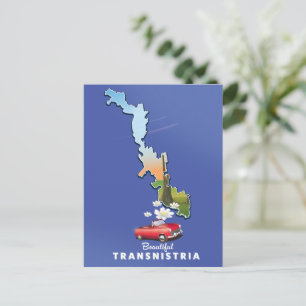 Belle carte de Transnistrie 