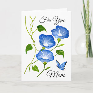 Belle carte de vœux à l'aquarelle florale