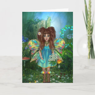 Belle Carte de Vœux de Fée pour Toutes Occasions