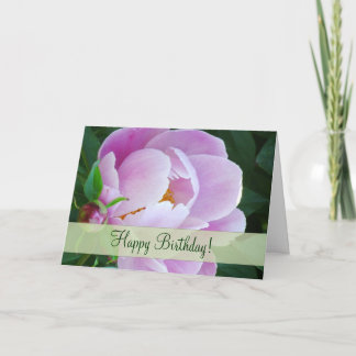 Belle carte de voeux japonaise d'anniversaire de