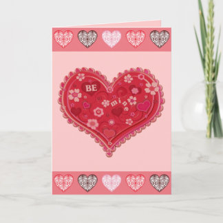 Belle carte de voeux Saint Valentin personnalisée