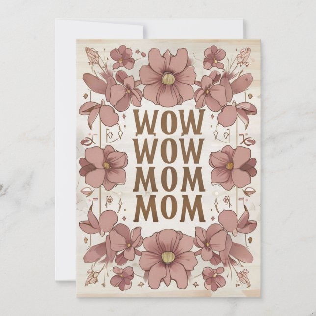 Belle carte Pastel Mothers Day Card (Devant)