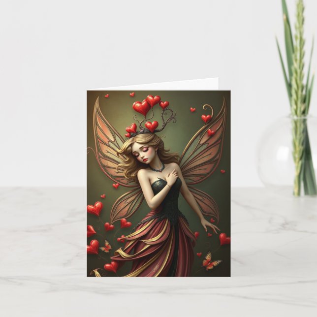 Belle carte Portrait Fairy (Devant)