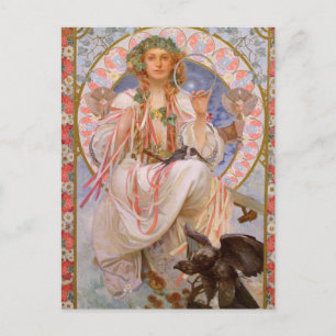 Belle carte postale Art Nouveau
