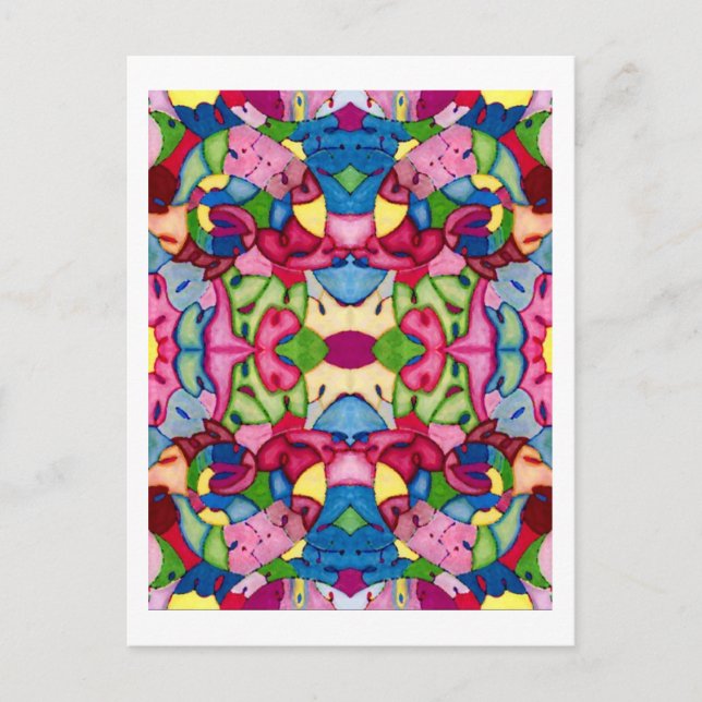 Belle carte postale Bouquet (Devant)