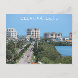 Belle carte postale de Clearwater, Floride