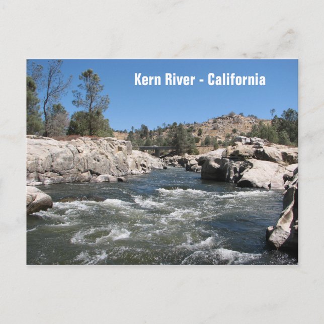 Belle carte postale de Kern River ! (Devant)