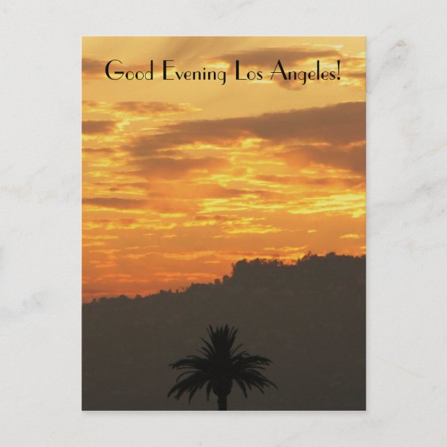 Belle carte postale de Los Angeles ! (Devant)