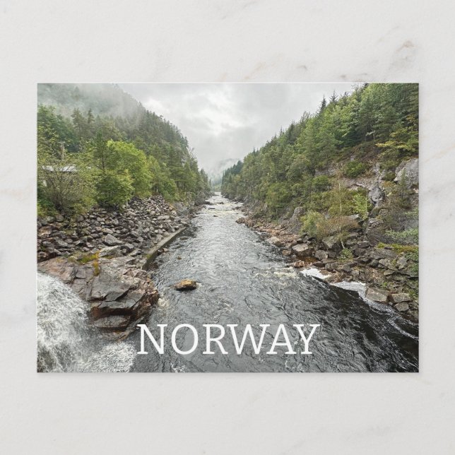 Belle carte postale de Norvège ! (Devant)