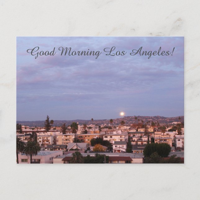 Belle Carte Postale Good Morning Los Angeles! (Devant)