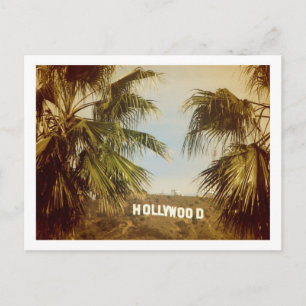 Belle Carte Postale Hollywood !