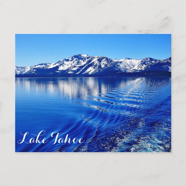 BELLE CARTE POSTALE LAKE TAHOE (Devant)
