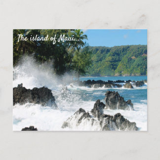 Belle carte postale Maui Coastline