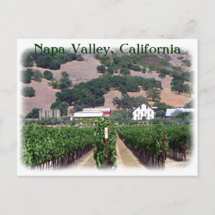 Belle carte postale Napa Valley !