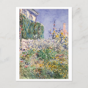 Belle carte postale Peinture Jardin