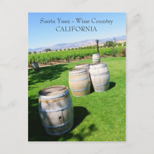 Belle carte postale Père Noël Ynez !