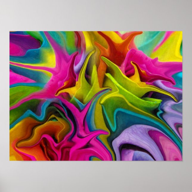 Belle Chakra Balance Reiki Poster d'Art Imprimer (Devant)