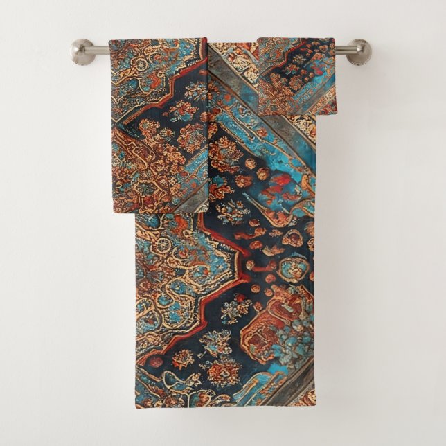 Belle collection de vieux Motifs perses tendance (En situation)