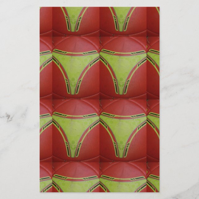 Belle conception de motif géométrique jaune doré (Devant)