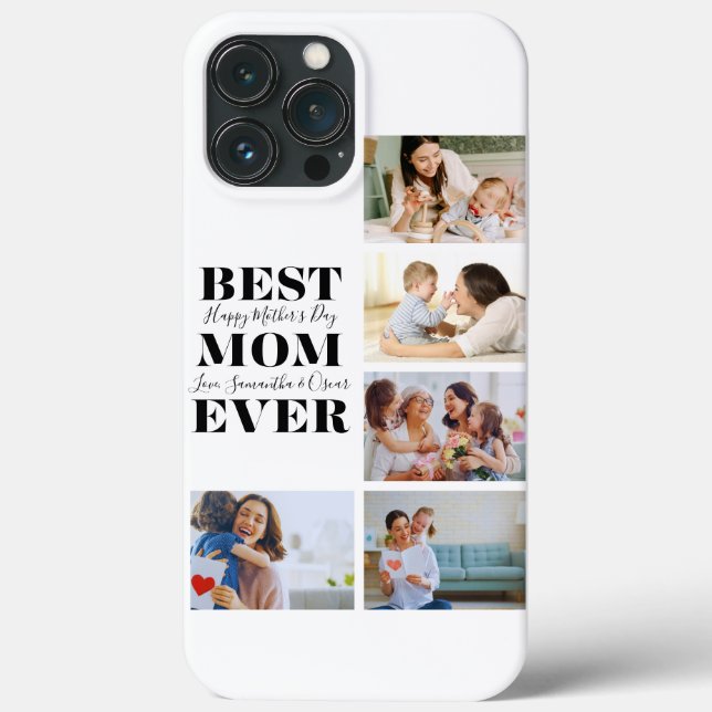 Belle coque pour iPhone / iPad pour la fête des Mè (Verso)
