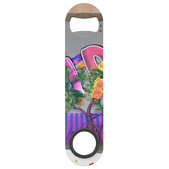 Belle couleur Art d'anniversaire Imprimer (Devant)