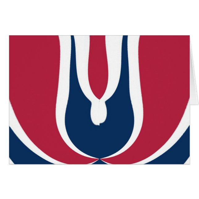 Belle couleur rouge, blanc, bleu texture Abstraite (Devant horizontal)