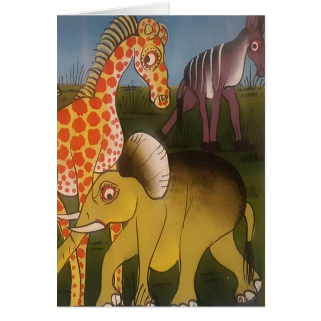 Belle couleur safari animal sauvage d'Afrique Extr (Devant)