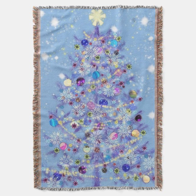 Belle couverture de lancement d'arbre de Noël (devant Vertical)