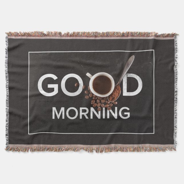 Belle couverture de lancement de café du matin (Devant)