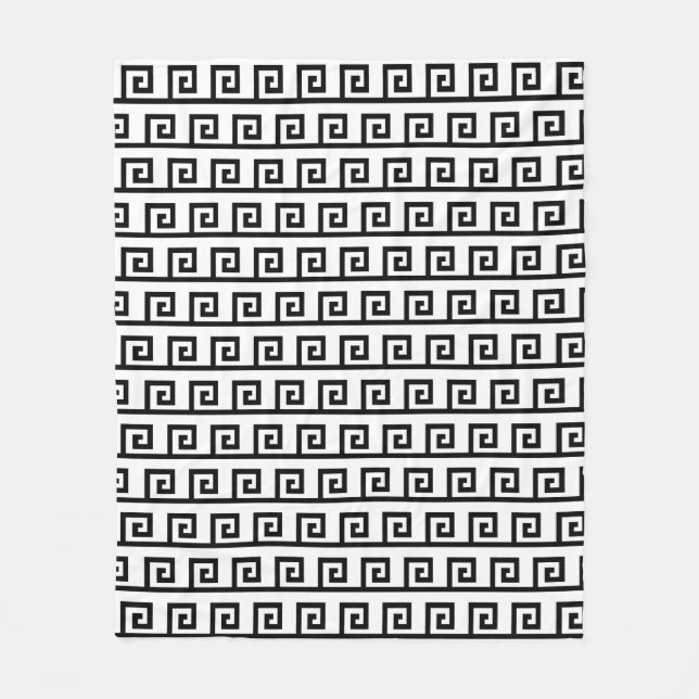 Belle couverture en polaire Motif géométrique Inka (Devant)