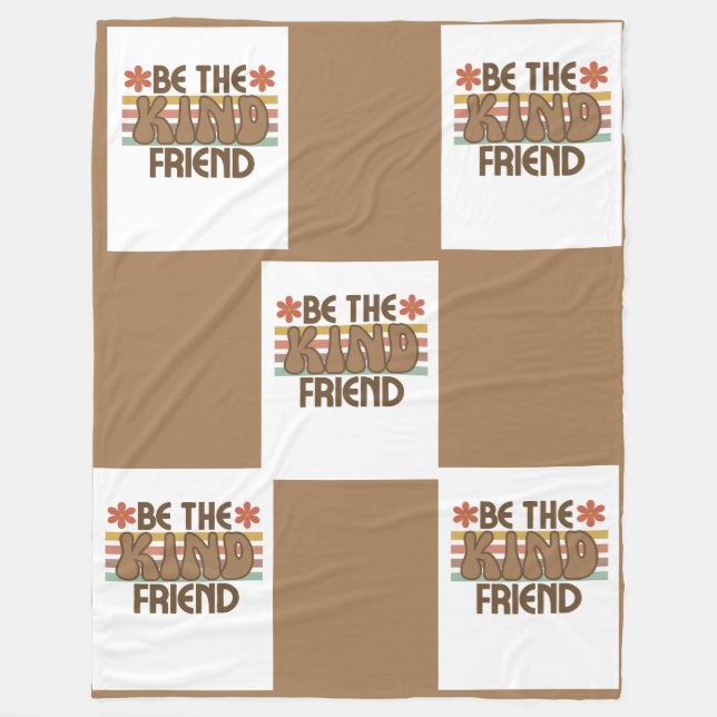 Belle couverture en polaire pour vous. (Devant)