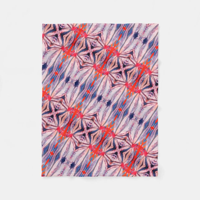 belle couverture en toison motif (Devant)