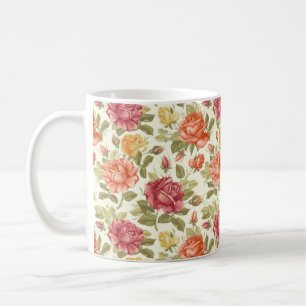 Belle croquis floral Coffee Mug