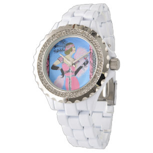 Belle dame montre femme 2