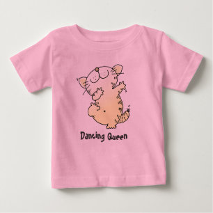 Belle danse TShirt Cute Kitten Love Dancing Tee