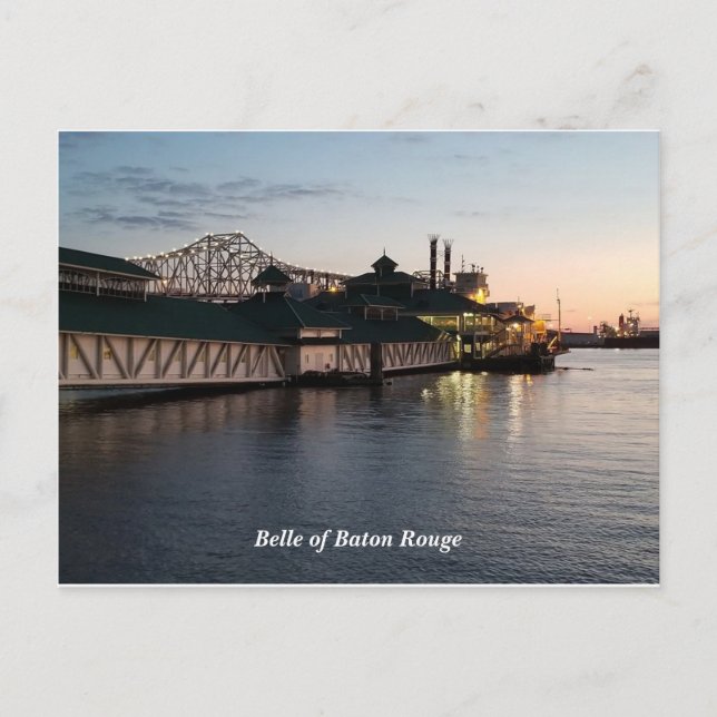 Belle de carte postale de Baton Rouge (Devant)