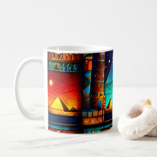Belle Egypte Hiéroglyphes Coffee Mug Sets
