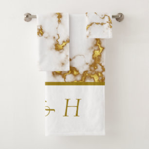 Belle élégante design moderne en marbre Monograms